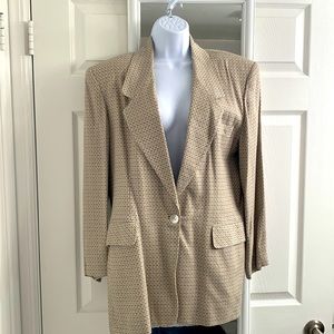 VINTAGE Hunt Club Tweed Blazer